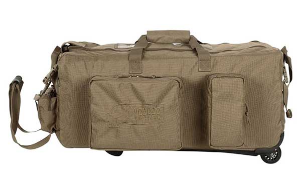VooDoo Tactical 15-9687 Mini Mojo Load Out Bag on Wheels w/MOLLE Webbing