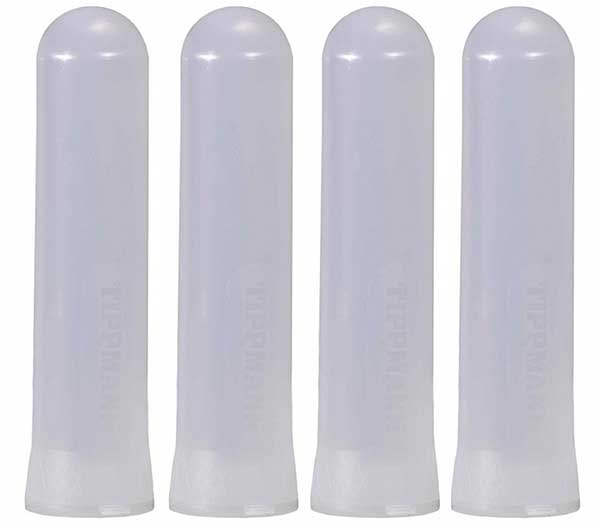 Tippmann Paintball Heavy Duty 140 Round Guppy Pods, Clear, Pack of 4